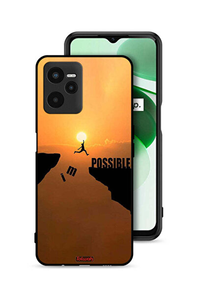Tolwak غطاء حماية لهاتف Realme C35 مطبوع عليه عبارة "أنا ممكن"