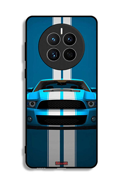 Tolwak Huawei Mate 50E Protective Case Cover Car Abstract Art