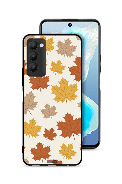 Tolwak غطاء حماية لهاتف تكنو كامون 18 بنقشة أوراق الخريف