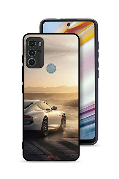 Tolwak غطاء حماية سيارة لهاتف موتورولا موتو جي 60 إس