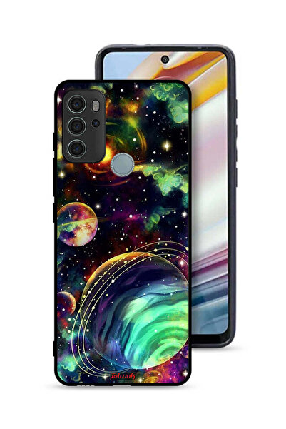 Tolwak غطاء حماية لهاتف موتورولا موتو جي 60 إس - كواكب