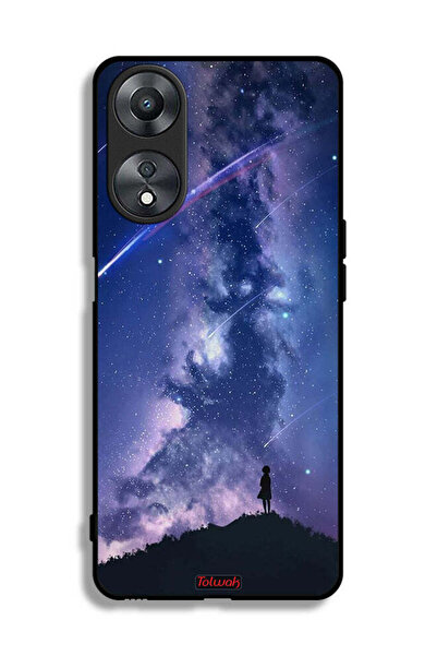 Tolwak غطاء حماية لهاتف Oppo A58 5G - نجوم متحركة