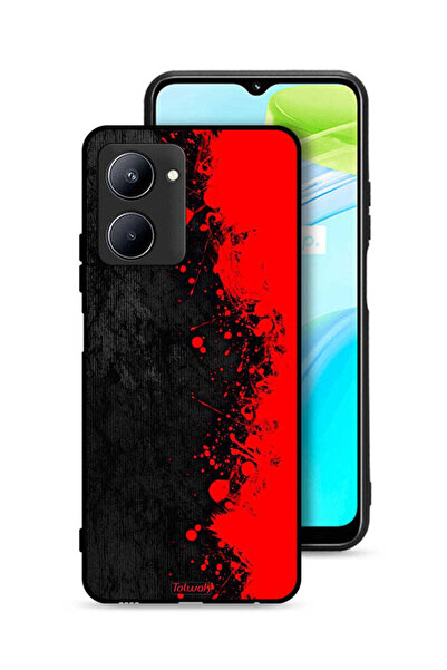 Tolwak غطاء حماية لهاتف Realme C33 بنمط تجريدي