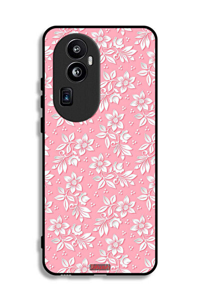 Tolwak غطاء حماية لهاتف Oppo Reno10 Pro Plus بنمط خلفية زهور