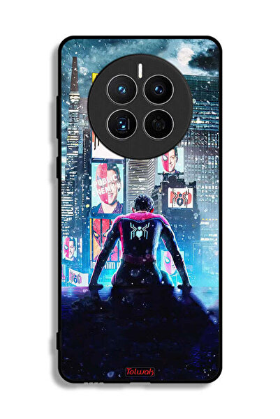 Tolwak غطاء حماية لهاتف هواوي ميت 50E بتصميم سبايدر مان