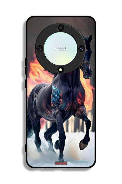 Tolwak غطاء حماية لهاتف Honor X9a بتصميم حصان عالي الوضوح