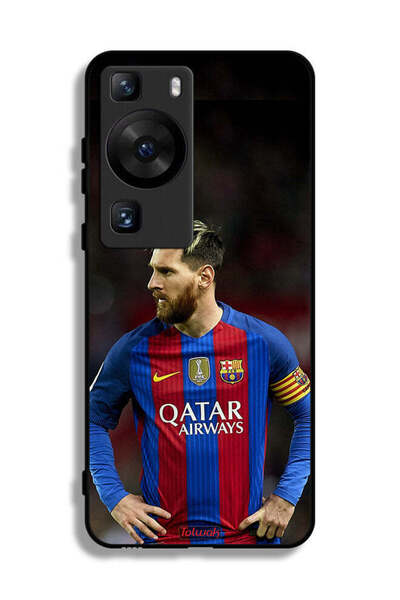 Tolwak غطاء حماية لهاتف هواوي P60 ميسي برشلونة