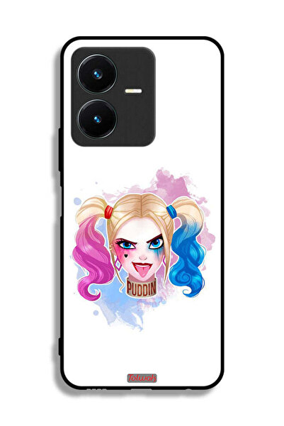 Tolwak غطاء حماية لهاتف Vivo Y22s برسومات هارلي كوين