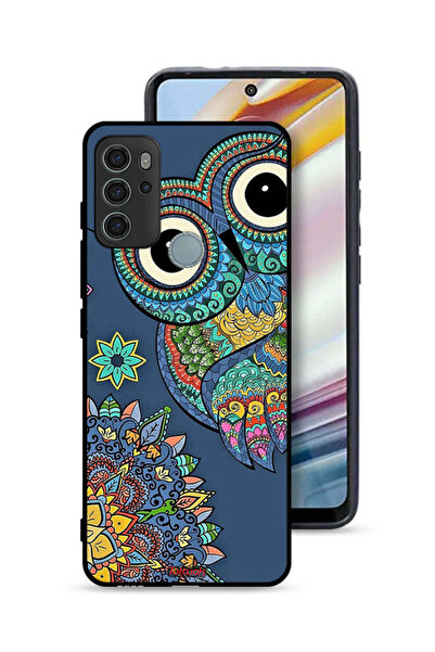 Tolwak غطاء حماية لهاتف موتورولا موتو جي 60 إس بتصميم بومة زهرية