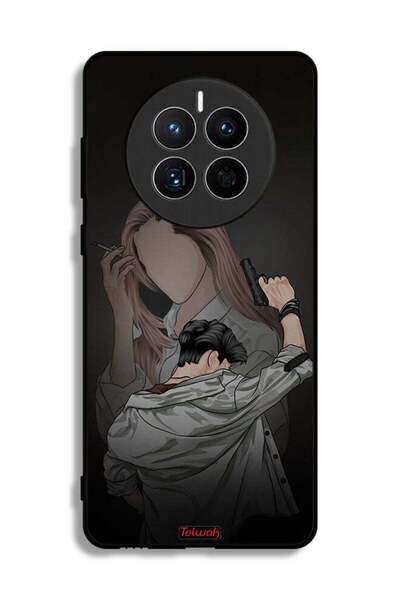 Tolwak غطاء حماية لهاتف هواوي ميت 50E - مجموعة من زوجين