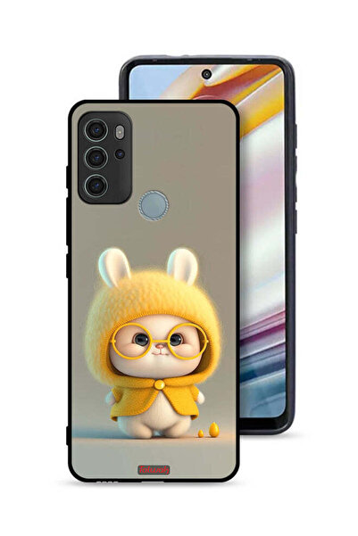 Tolwak غطاء حماية موتورولا موتو جي 60 إس بتصميم أرنب صغير