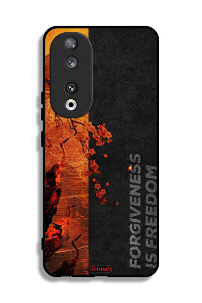 Tolwak غطاء حماية لهاتف Honor 90 - التسامح هو الحرية