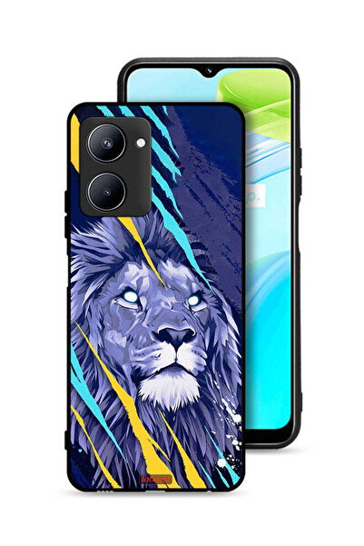 Tolwak Realme C33 Protective Case Cover Lion King