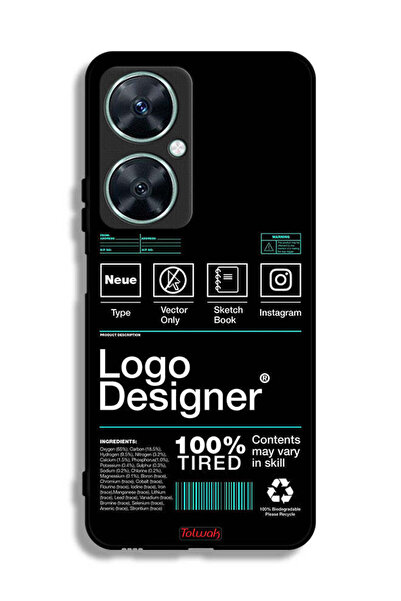Tolwak Huawei nova 11i Protective Case Cover Logo Designer Sticker