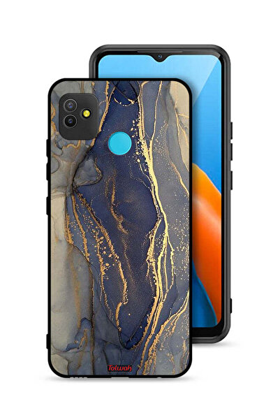 Tolwak غطاء حماية لهاتف تكنو بوب 5 بنقشة رخامية لامعة