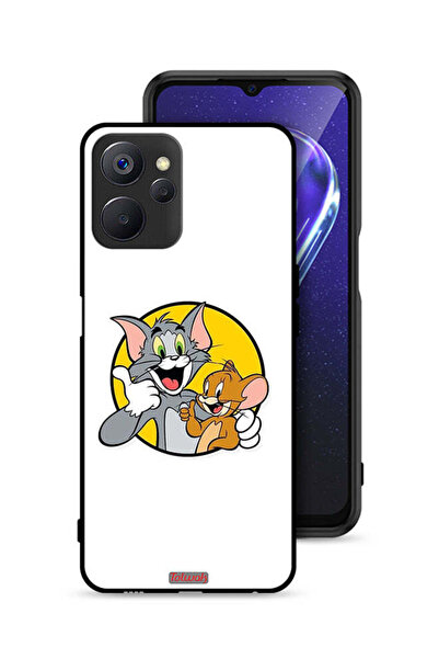 Tolwak غطاء حماية لهاتف Realme 9i 5G بتصميم توم وجيري