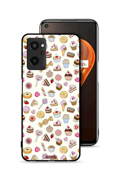 Tolwak Realme 9i 4G Protective Case Cover Pattern Of Favorite Items