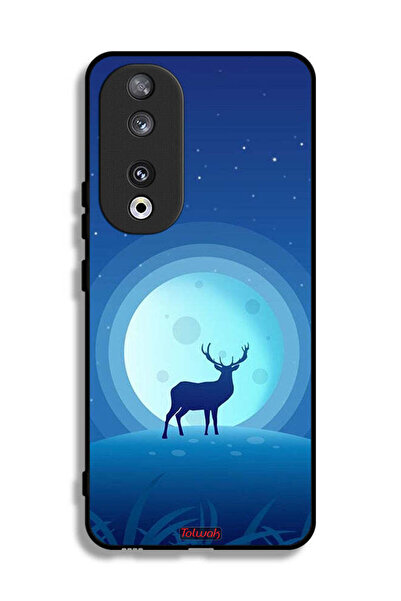 Tolwak غطاء حماية لهاتف Honor 90 بتصميم غزال