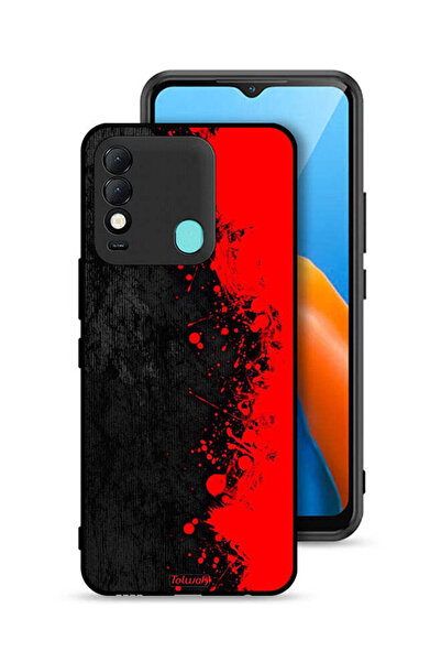 Tolwak غطاء حماية لهاتف Tecno Spark 8 بنمط تجريدي