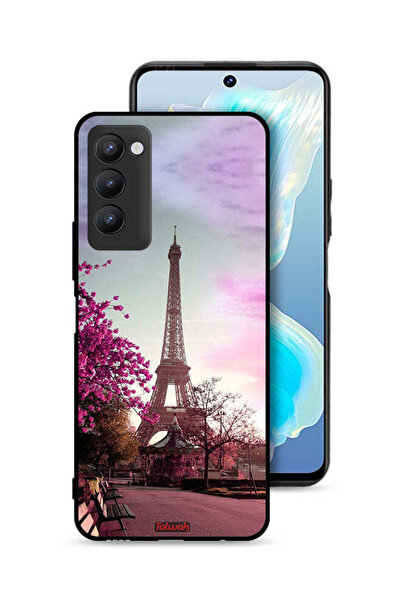 Tolwak غطاء حماية لهاتف تكنو كامون 18 بتصميم برج إيفل