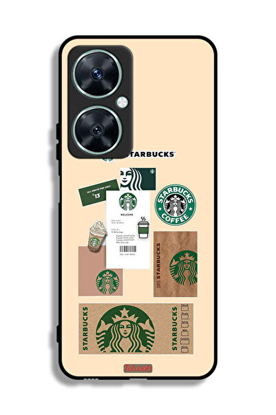 Tolwak Huawei nova 11i Protective Case Cover Coffee Sticker
