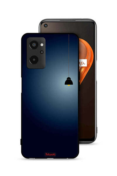 Tolwak غطاء حماية لهاتف Realme 9i 4G بإضاءة فنية معلقة