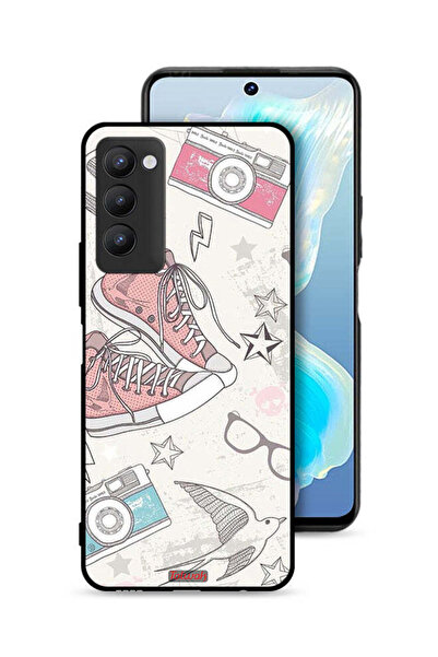 Tolwak غطاء حماية من القماش لهاتف تكنو كامون 18 مع حذاء وفن كاميرا