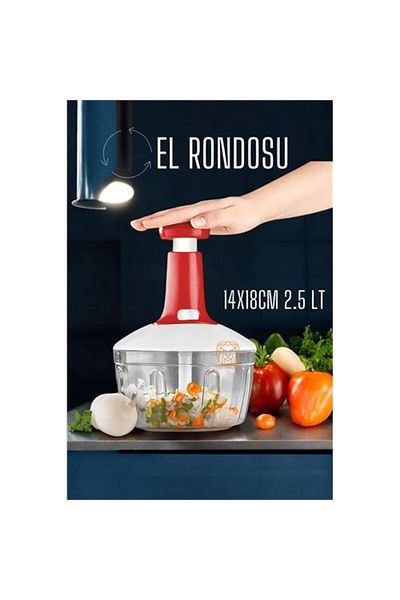 Skygo Practical Hand Rondo Top Press 5 Blades 2.5 Liter 14X18Cm