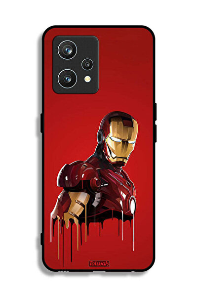 Tolwak غطاء حماية لهاتف Realme 9 Pro Plus برسومات الرجل الحديدي