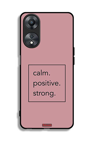 Tolwak غطاء حماية لهاتف Oppo A58 5G - هادئ، إيجابي، قوي