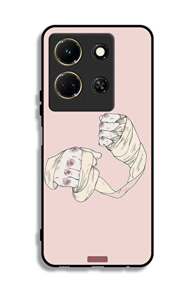 Tolwak غطاء حماية لهاتف Infinix Note 30 بتصميم فن المقاتل