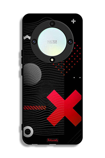 Tolwak غطاء حماية لهاتف Honor X9a بعلامة الصليب