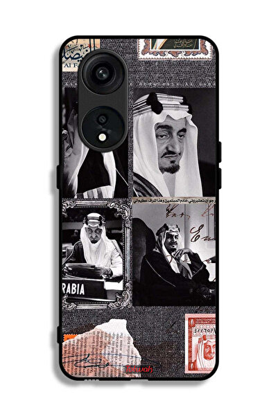 Tolwak غطاء حماية لهاتف Oppo Reno 8T 5G، ملصق الملك فيصل العتيق