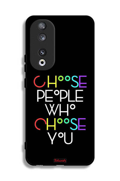 Tolwak غطاء حماية لهاتف Honor 90 اختر الأشخاص الذين يختارونك