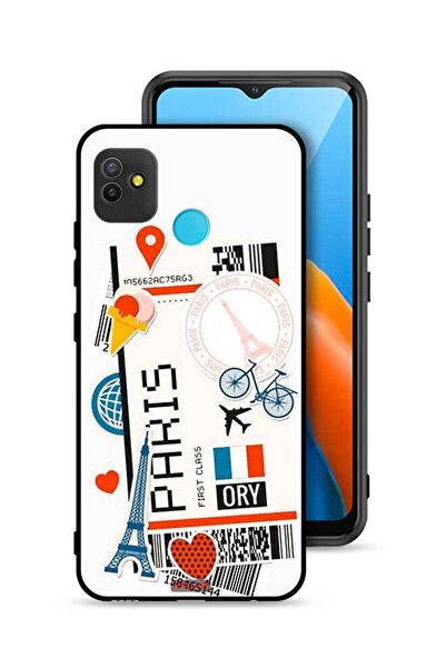 Tolwak غطاء حماية لهاتف تكنو بوب 5 - ملصق باريس