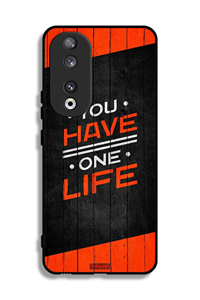 Tolwak غطاء حماية لهاتف Honor 90 بعنوان "You Have One Life"