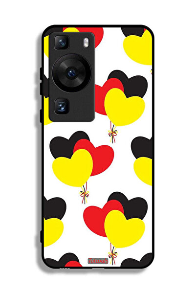 Tolwak غطاء حماية لهاتف هواوي P60 Pro بثلاثة قلوب