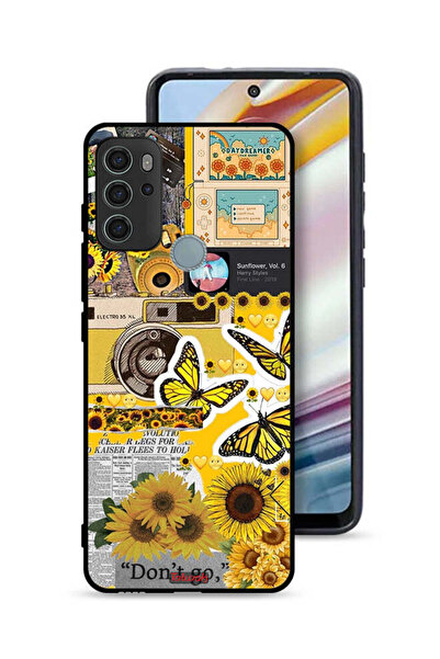 Tolwak غطاء حماية لهاتف موتورولا موتو جي 60 إس مع اقتباسات وملصقات