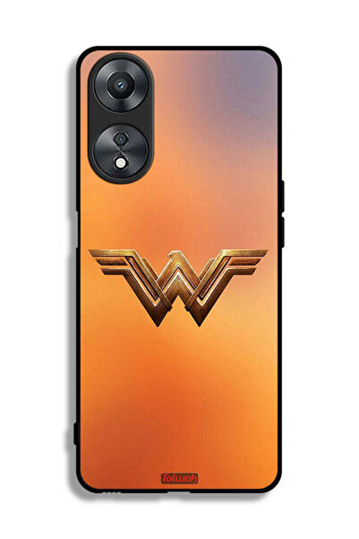 Tolwak غطاء حماية لهاتف Oppo A58 5G بشعار Wonder Women