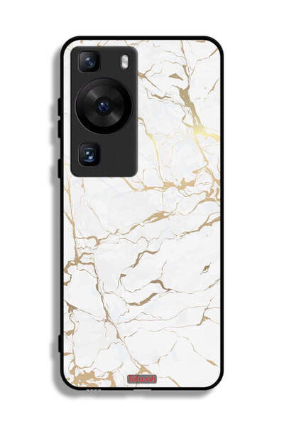 Tolwak غطاء حماية لهاتف هواوي بي 60 بنمط رخامي