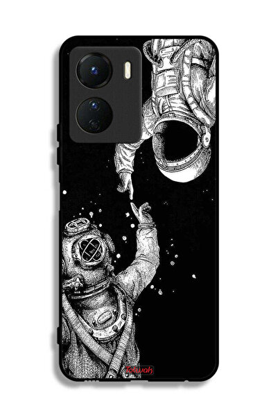 Tolwak غطاء حماية لهاتف Vivo Y16 بتصميم رواد فضاء