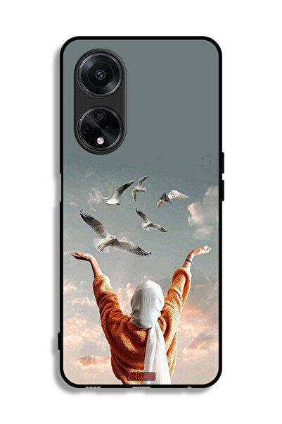 Tolwak غطاء حماية لهاتف Oppo A98 5G بتصميم طيور تحلق