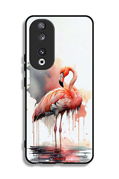 Tolwak غطاء حماية لهاتف Honor 90 برسومات ألوان مائية استوائية