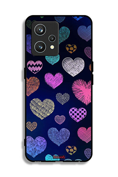 Tolwak غطاء حماية لهاتف Realme 9 Pro Plus بنقشة قلوب داجا