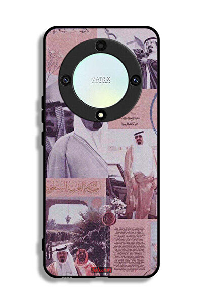 Tolwak غطاء حماية لهاتف Honor X9a - ملصق الملك عبدالله العتيق