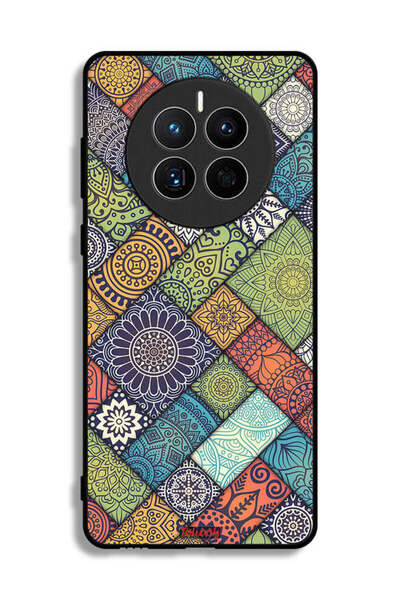 Tolwak غطاء حماية لهاتف هواوي ميت 50E بنمط ماندالا