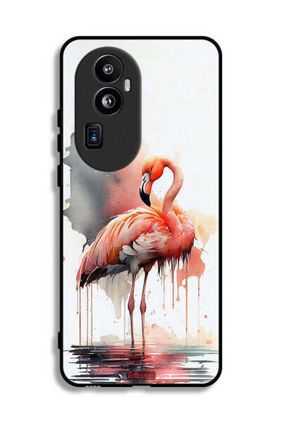 Tolwak غطاء حماية لهاتف Oppo Reno10 Pro Plus برسومات ألوان مائية استوائية