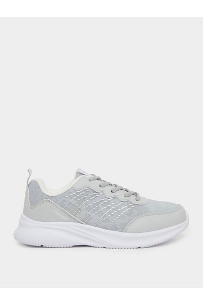 Styli Panelled Lace Up Sneakers