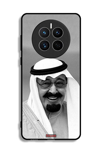 Tolwak غطاء حماية لهاتف هواوي ميت 50 إي صورة الملك عبدالله مبتسماً