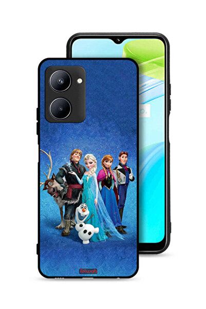 Tolwak Realme C33 Protective Case Cover Friends Forever